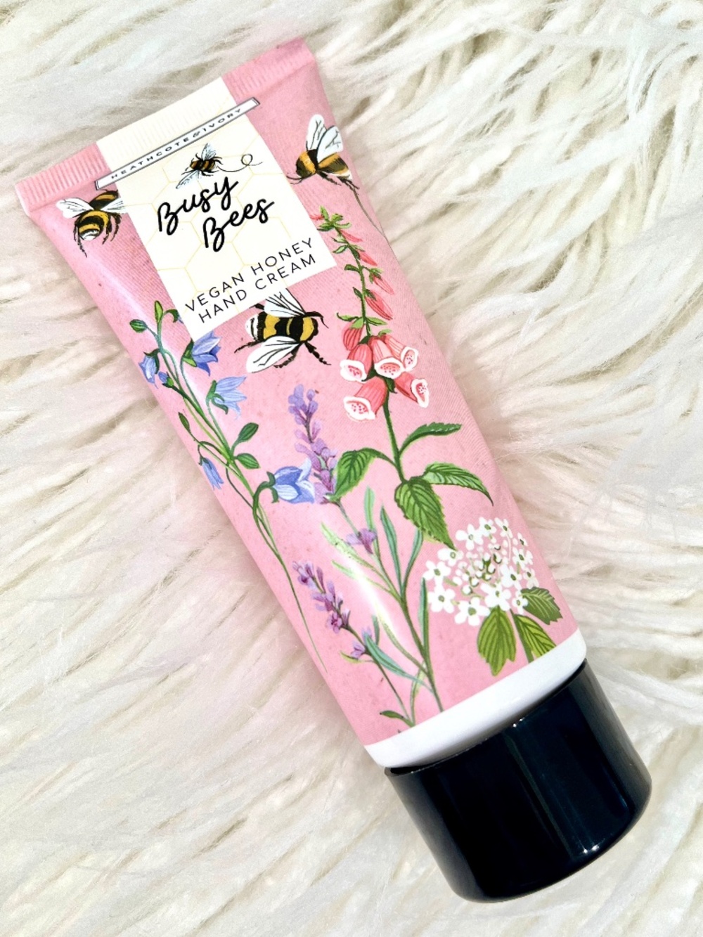 Heathcote & Ivory "Busy Bees Vegan Orange Blossom & Honey Hand Cream” NWT